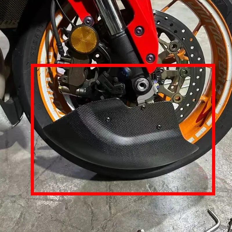 

For Honda cbr1000rr cbr1000rrr sp 100% carbon fiber wheel cover kit, air guide plate protection fairing, motorcycle accessories