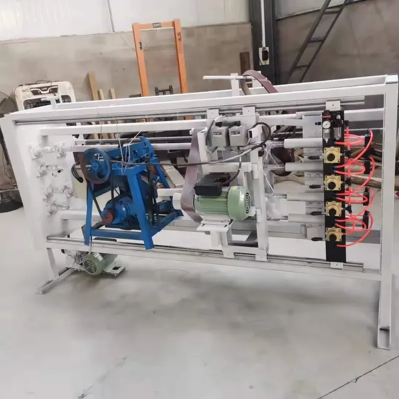 CE Certification QK-Fully Automatic Small Size High-speed Round bar Machine High Quality Straight Grain Dowel Corking Machine