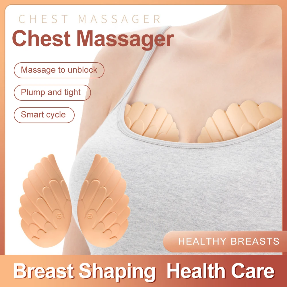 

Electric Chest Massager Dredge Mammary Gland Nodule Massage Device Anti-Chest Sagging Lifting Cups Breast Enlargement Stimulator