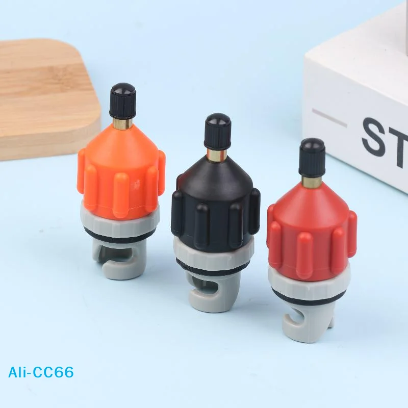 【C】محول صمام الهواء للوحة SUP محول المضخة القابلة للنفخ مجداف قارب كاياك صمام الهواء مضخة الإطارات موصل الهواء كومبو عدة