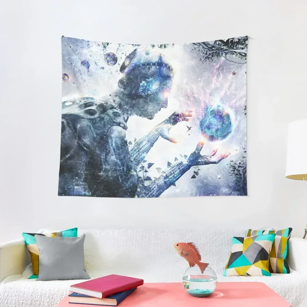 

Born of Osiris Album Cover Tapestry Room Decore Aesthetic Carpet On The Wall Decor Home Room Aesthetic Tapestry