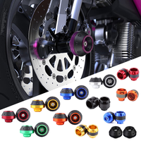 Colorful Motorcycle Crash Protector Universal Moto Motocross Wheel Crash Damping Cups Falling Protection Cup Moto Accessories