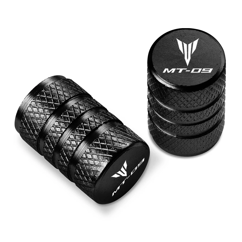 2PCS Motorcycle CNC Wheel Tire Valve Air Port Stem Caps Covers Accessories For YAMAHA MT-09 MT09 Mt 09 2017 2018 2019 2020-2023 image 3