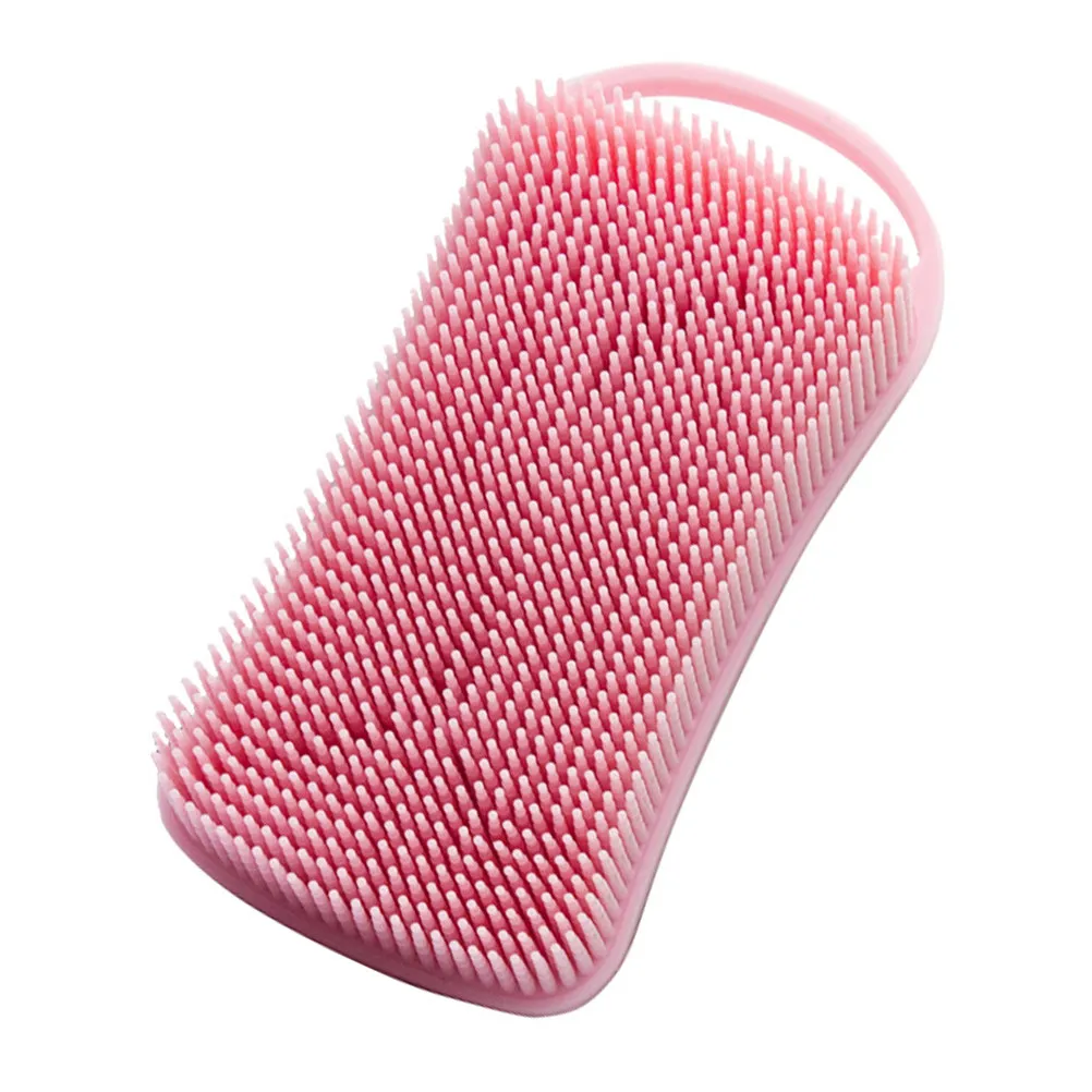 Silicone Baby Shower Brush Soft Touch Massage Bristles for Safe Scalp Care Gentle Exfoliation and Comfortable Daily Bath