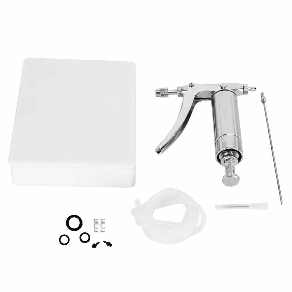 6pcs Stainless Steel Beekeeping Sprayer Adjustable Nozzle Corrosion Resistant Bee Medicine Syringe Lightweight Fine Mist Spray