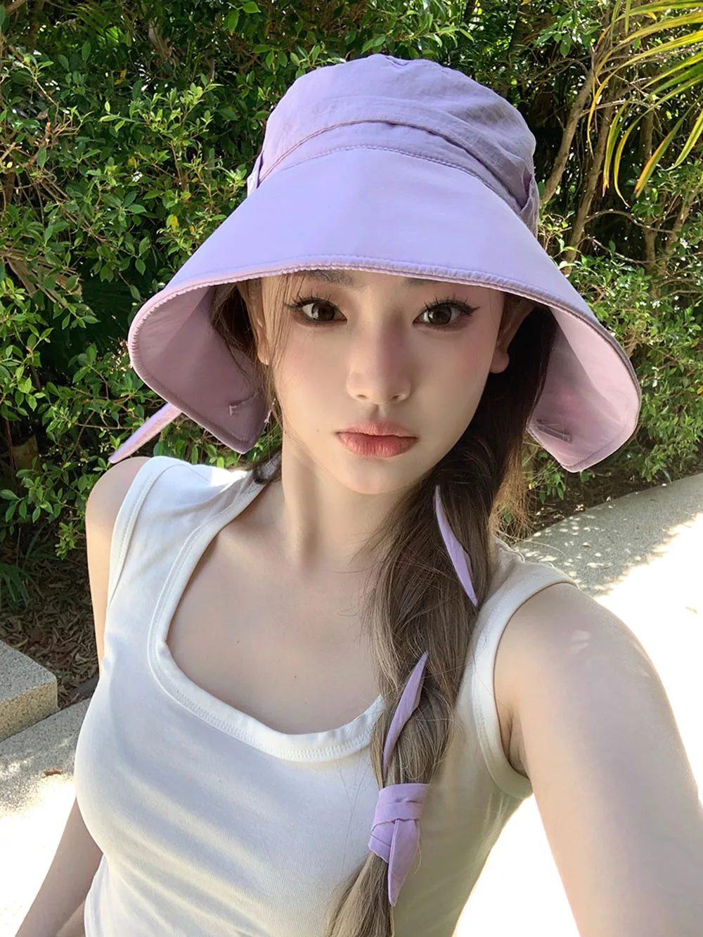 Women\'s summer hat bucket hat Caps women Beach outing hats for men Sun cap sun visor cotton Fishing hat Hat for girl Korean hat