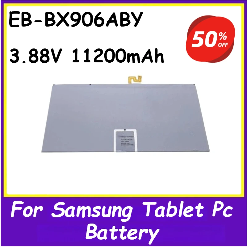 

Аккумулятор для планшетного ПК 3,88 В 11200 мАч EB-BX906ABY для Samsung Galaxy Tab S8 Ultra SM-X900 X906, сменный аккумулятор, новое высокое качество