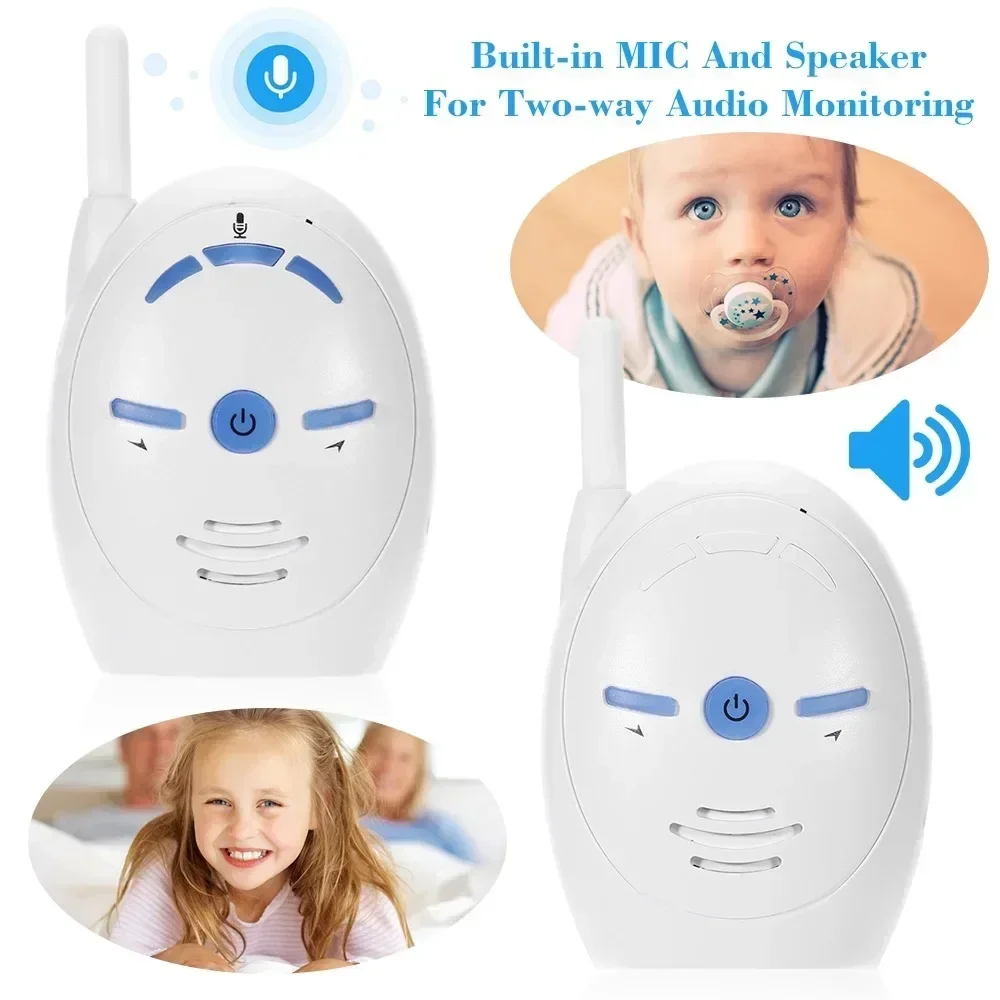 Attived Wireless Kids Baby Monitor Talkie Audio Radio Nanny Intercome Cry Alarm Portable Electric Babysitter Surveillance Camera