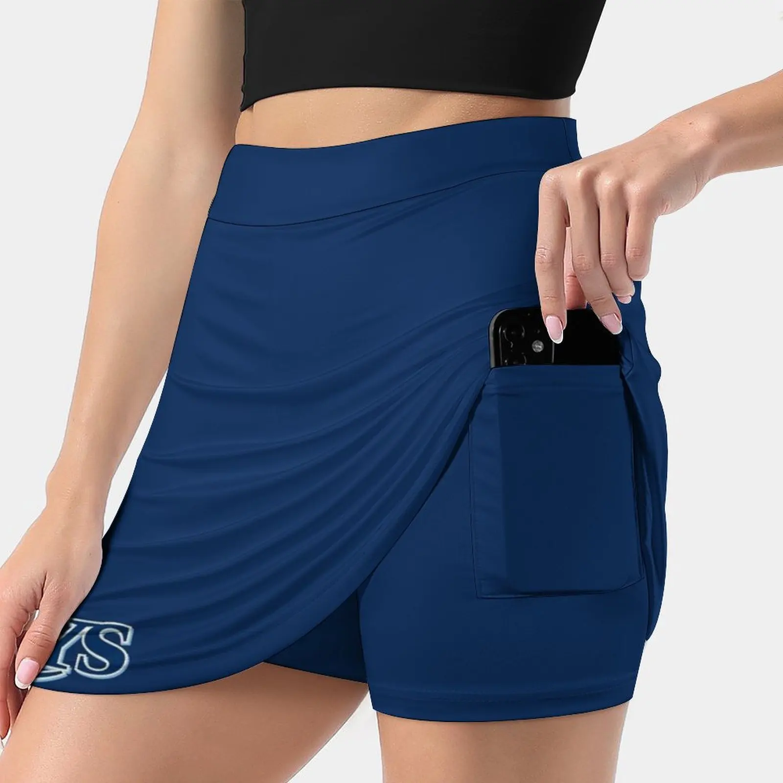 Rays-Bay-Tampa Women's skirt Sport Skort Skirt With Pocket Fashion Korean Style Skirt 4Xl Skirts Logo