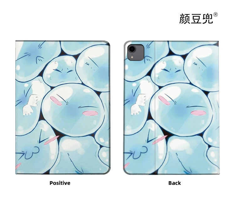 Rimuru Tempest Anime For Samsung Galaxy Tab A7 Lite 8.7 2021 Case S9 Plus Tri-fold stand Cover Galaxy Tab S6 Lite Tab S8 S7 Plus