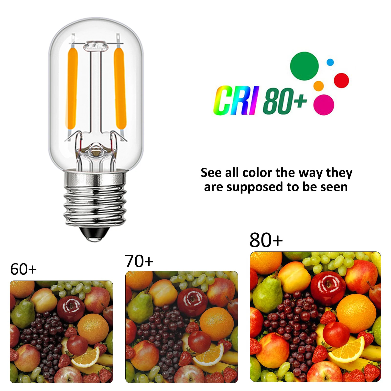 25pcs T20 Tubular Vintage Led Filament Bulbs 1W E14 E12 110V 220V 10W Equivalent Indoor Decor LED Lighting Lamp Ampoule Lights