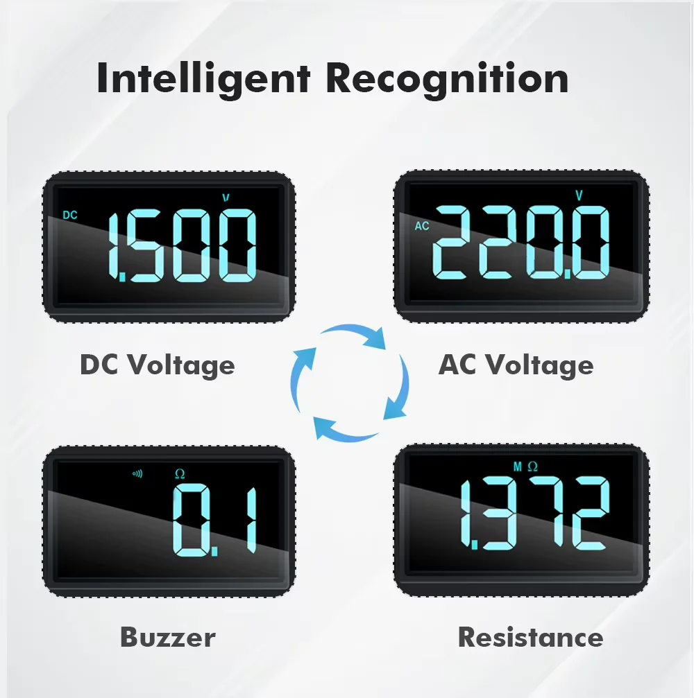 WinaPEX 268C 0,01 мА Высокоточные клещи переменного тока 100 А Тест тока утечки Литиевая батарея Цифровой мультиметр Инструмент для электрика