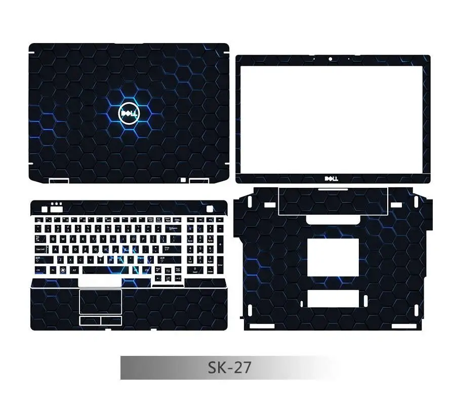 

KH Laptop Sticker Skin Decals Cover Protector Guard for DELL Latitude E6530(2021)