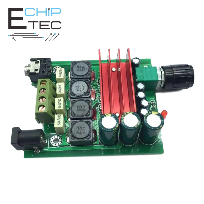 

]HIFI 2.0 TPA3116 D2 50W+50W Audio Power Amplifier Board Digital Completed Amplifier Module