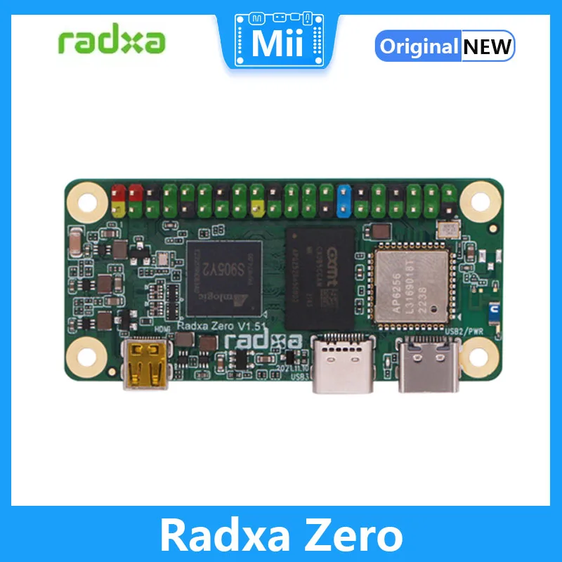 Radxa Zero Quad-core 1G/2G/4G Ram, Beyond Raspberry Pi Zero 2W