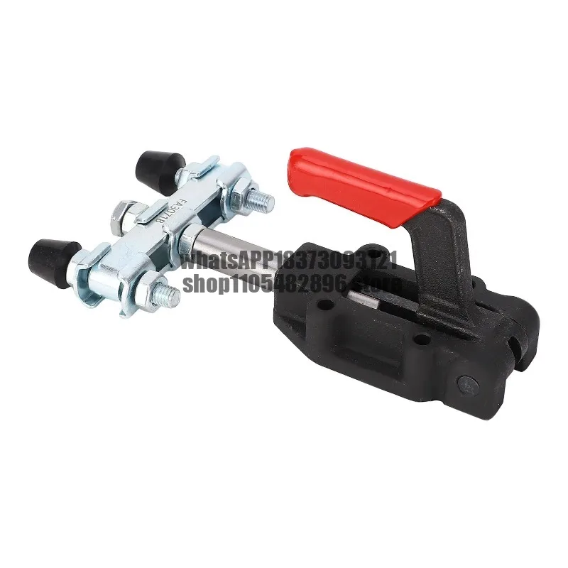 Double Headed Toggle Clamp Heavy Duty Pull Push Toggle Clamp for Welding Drilling Grinding Quick Release Pull Push Toggle Clamp