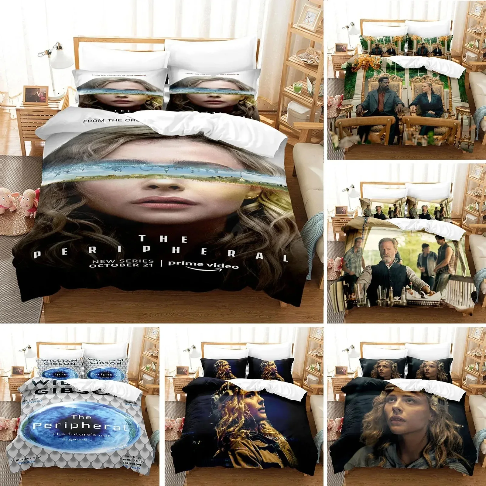 

3D Printed Peripheral Bedding Set Duvet Cover Cover Single Twin Quilt Adult Kids Bedclothes Cover Home Textile