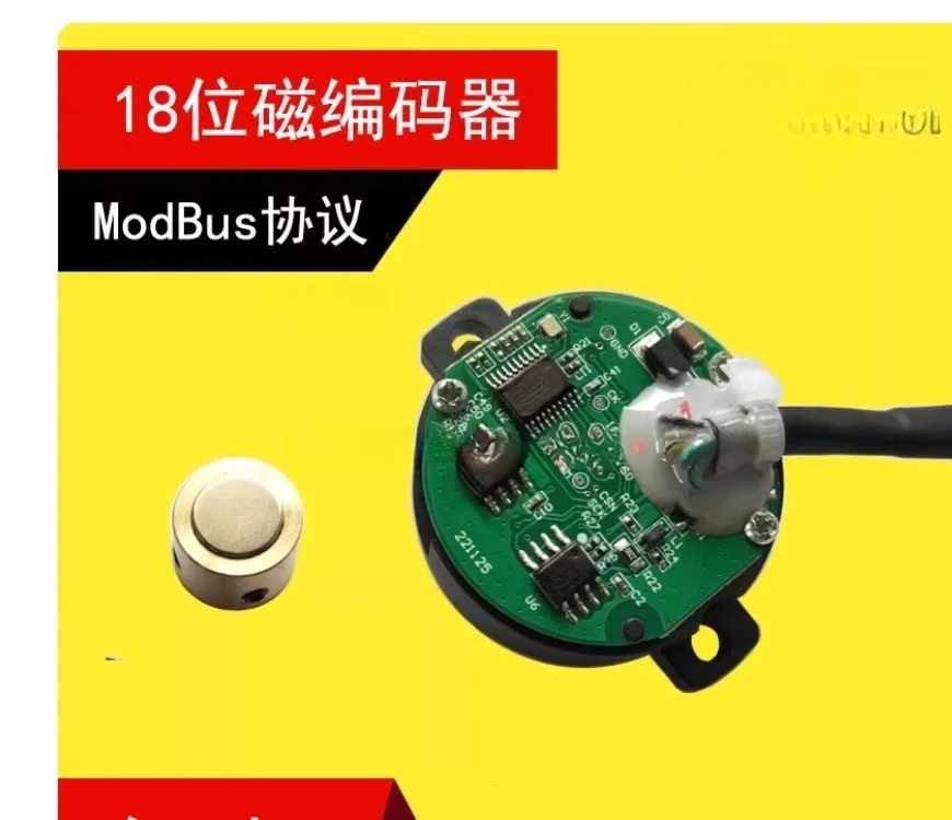 18-Bit Single-Turn Absolute Slim Split Magnetic Encoder (Supports RS485 ModBus Communication Protocol)