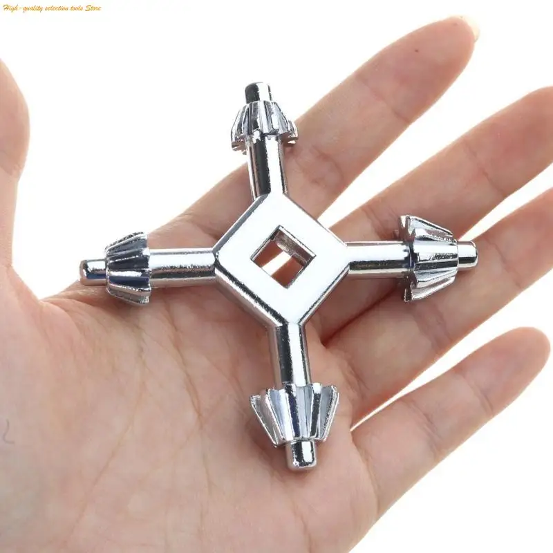 

203F Compact 4 In 1 Drill Chuck Wrench Drilling Tool for Home and Outdoor Tasks
