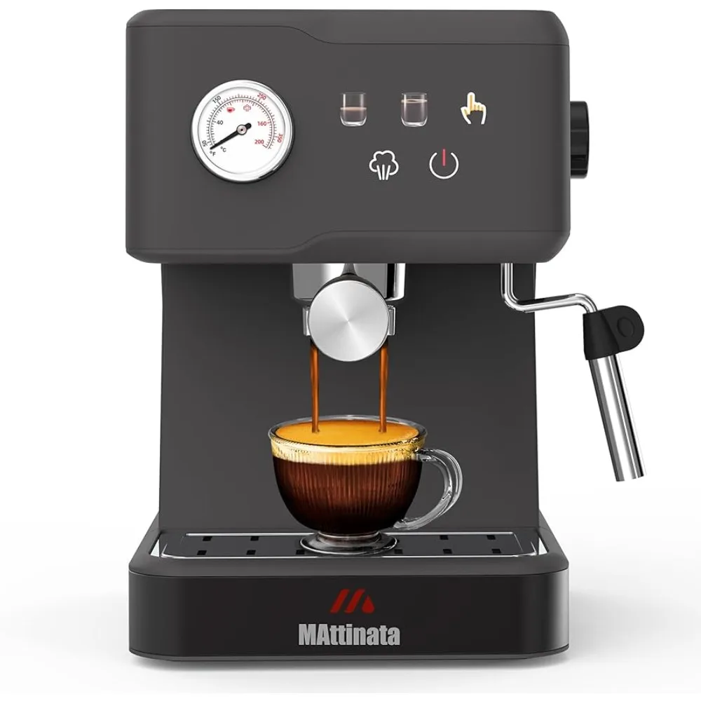 MAttinata Espresso Machine, 20 Bar Espresso Coffee  for Home Latte Cappuccino Machine Mom Dad Coffee Lovers Christmas Gifts