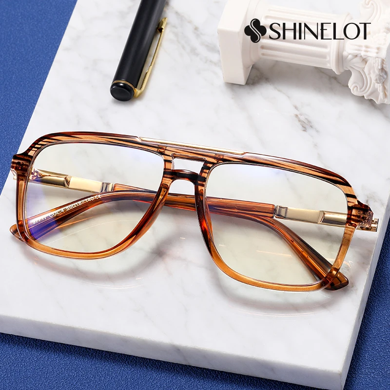 

97717 Medical Grade Rectangle Eyeglasses Prescription Frame Glasses Full Frame Youth Style Science Geek Durable Eyewear