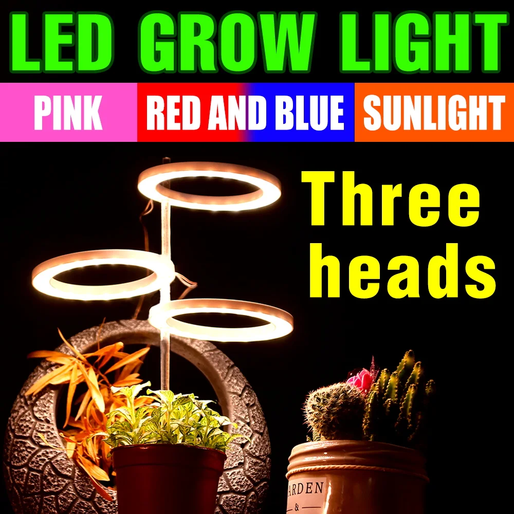 

Led Plant Grow Light Greenhouse Phyto Lamp Full Spectrum Fitolamp LED Phytolamp Hydroponic Plants Flower Seeds Indoor Growth Box