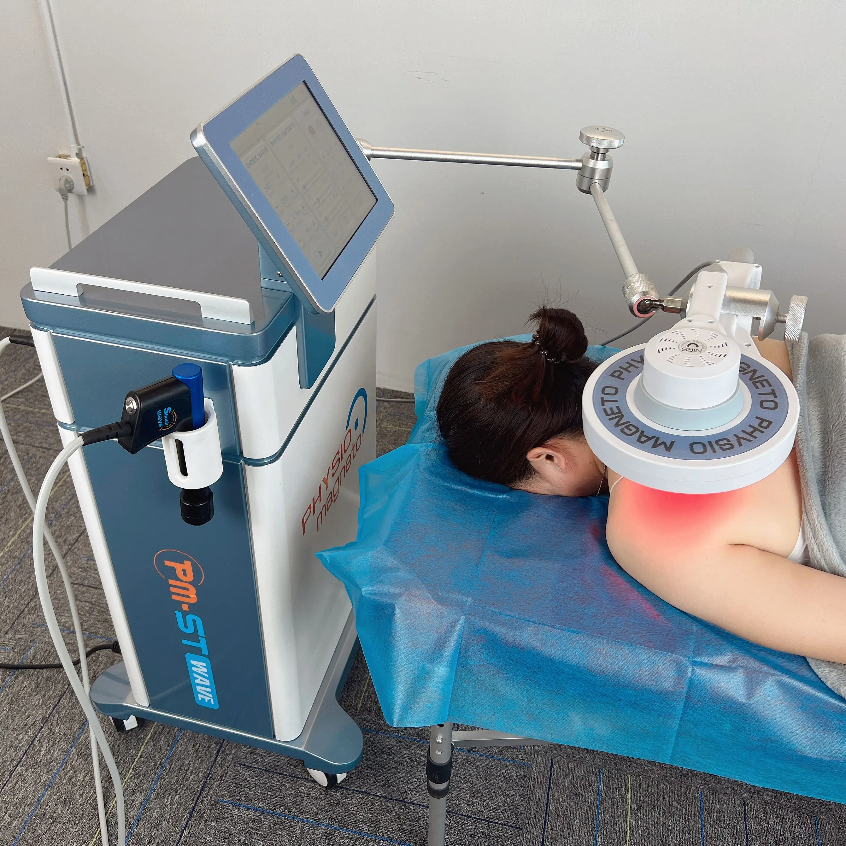 جهاز العلاج المغناطيسي Magnetoterapia PEMF العلاج Physio Magneto PMST LOOP Pro Max آلة العلاج الطبيعي لتخفيف الآلام