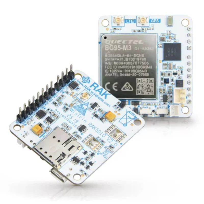 Quectel BG95-M3 RAK5010/RAK5010-M BG95-M3 NB-IoT Module Tracker LTE CATM1&NB1 GPS BLE5.0 Sensors Nordic NRF52840 Controller