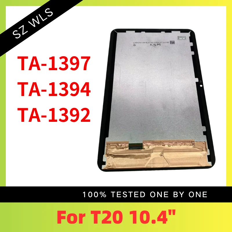 

Tested New Display For T20 LCD TA-1397 TA-1394 TA-1392 Display Touch Screen Digitizer Assembly Repair Replacement Part