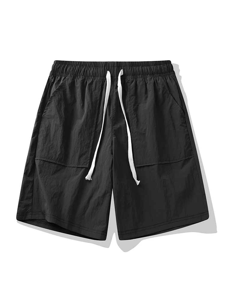 

2025 Men's Drawstring Waist Sports Shorts, Suitable For Running · Comfortable Sportswear, Light And Breathable In Summer