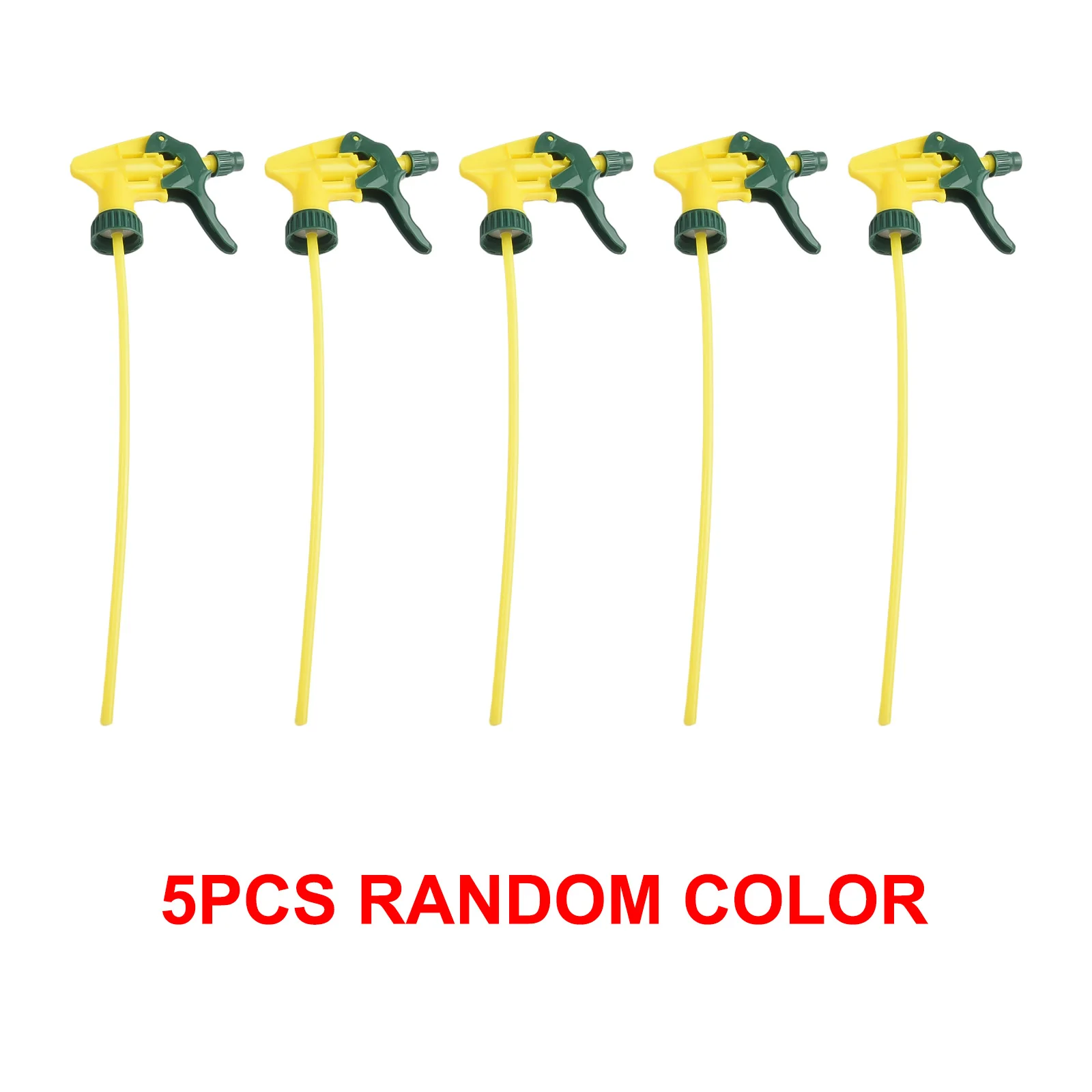 

5pcs Heavy Duty Resistant Trigger Sprayer Spray Bottle Nozzle Heads 30*11*3cm Watering Spray Head Pneumatic Plastic Nozzle