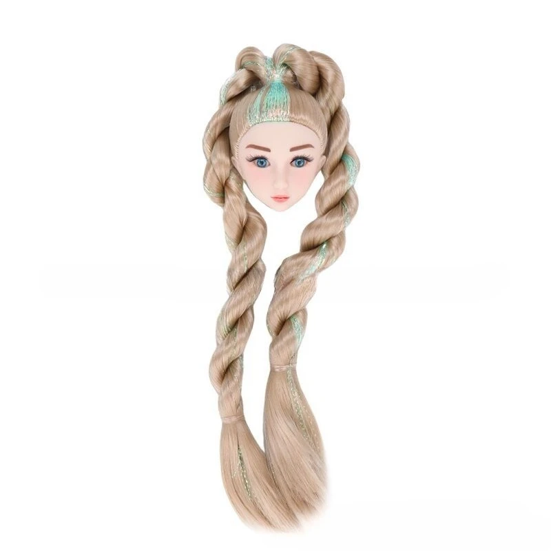 One Piece Head for 1/6 Lady Doll 32cm Supermodel Doll's Head Accessories Dress Up Toy