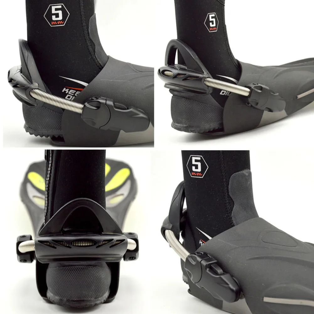 KEEP DIVING Correas de talón con resorte de acero inoxidable para aletas de snorkel Cressi Mares