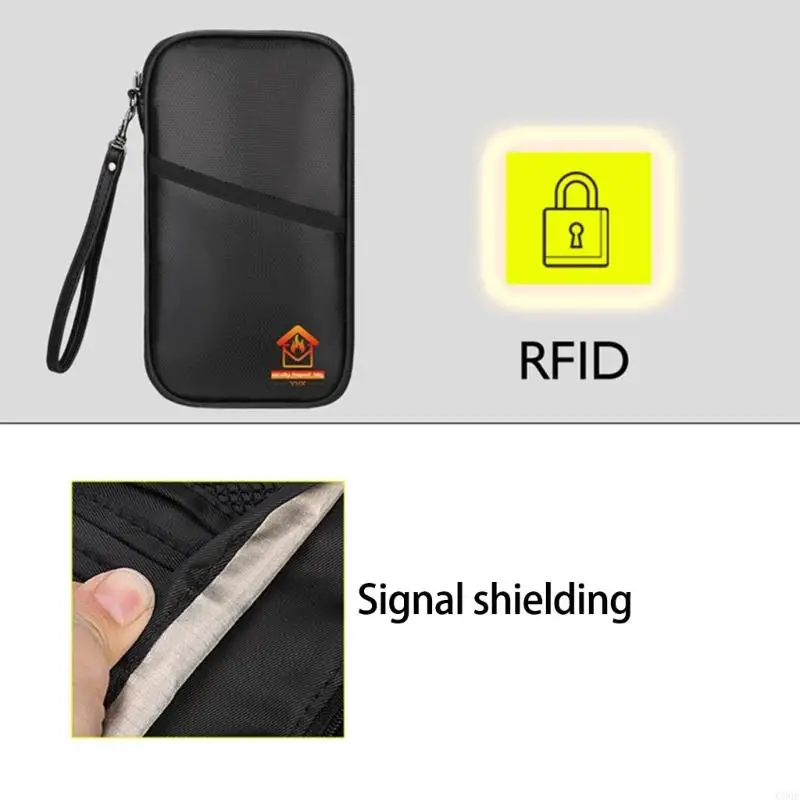 c90cダブルジッパードキュメントバッグ耐火文書フォルダー垂直ドキュメントバッグ耐水性ファイルフォルダー用