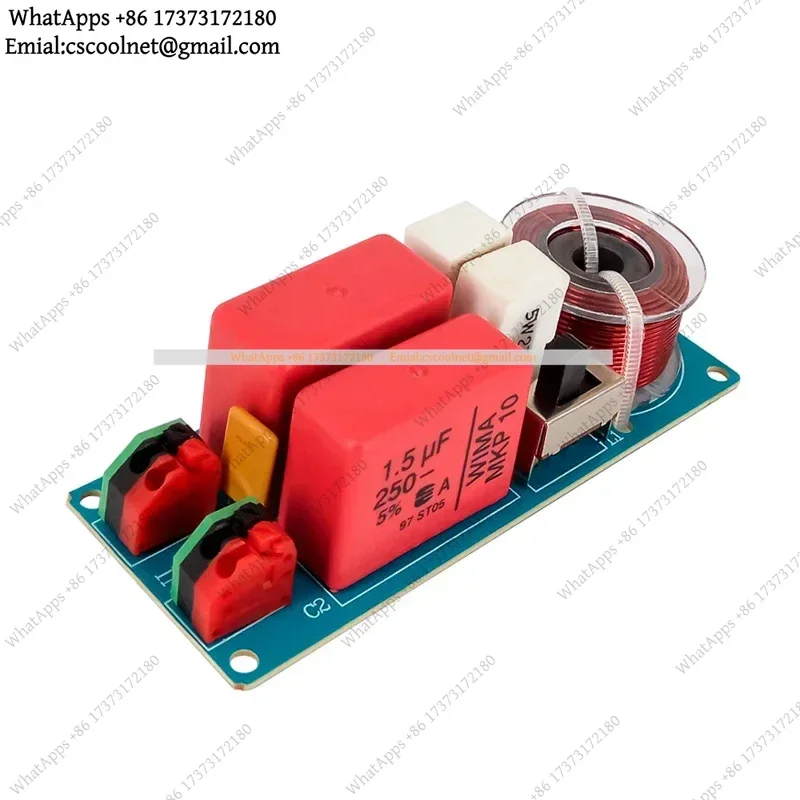 k06 2PCS 1 Way 100W HiFi Treble Tweeter Frequency Divider Home Car Speakers 1 Unit Stereo DIY Audio Crossover