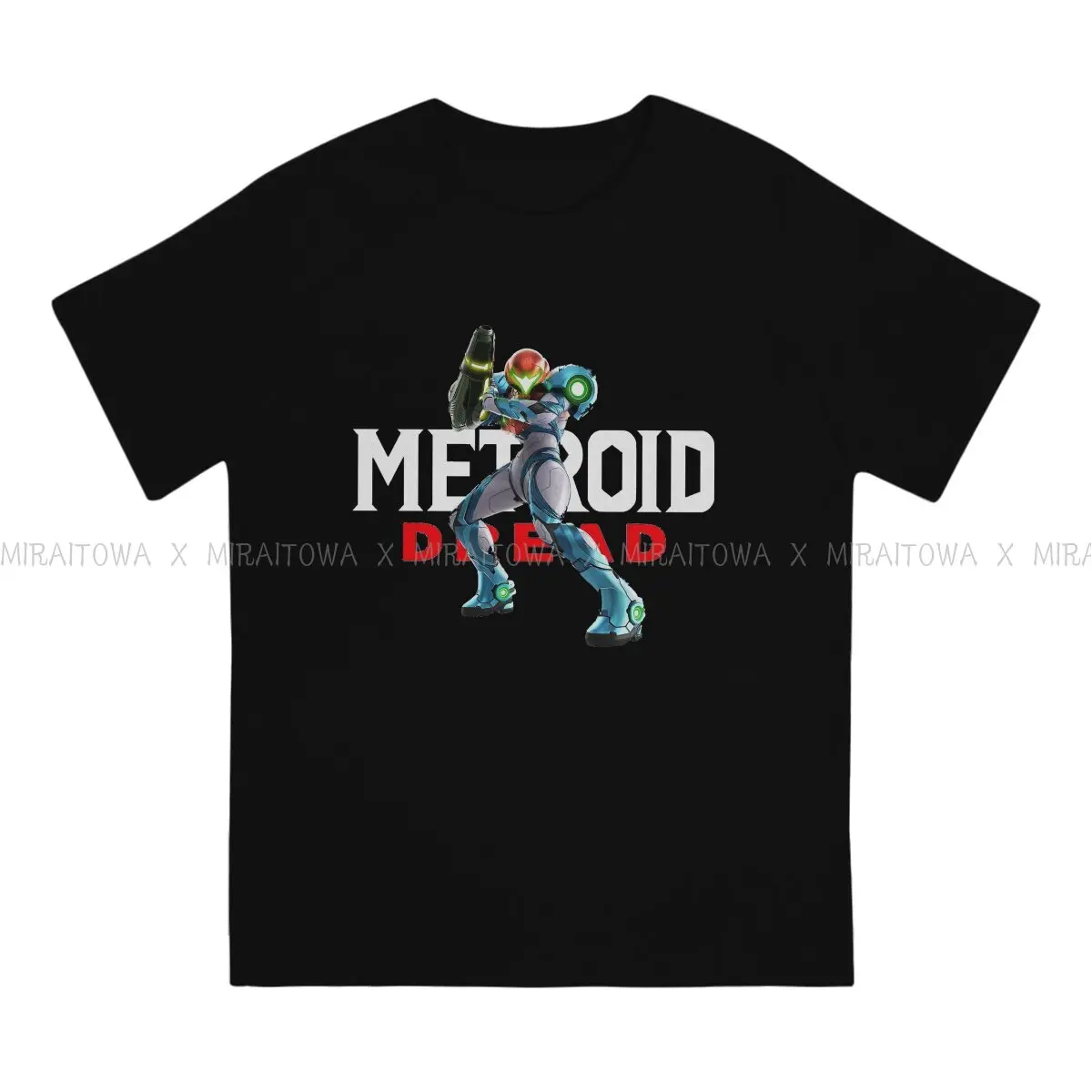 Samus Aran Cool  Graphic TShirt Metroid PFS Game Printing Tops Comfortable T Shirt Men Tee Unique Gift Idea