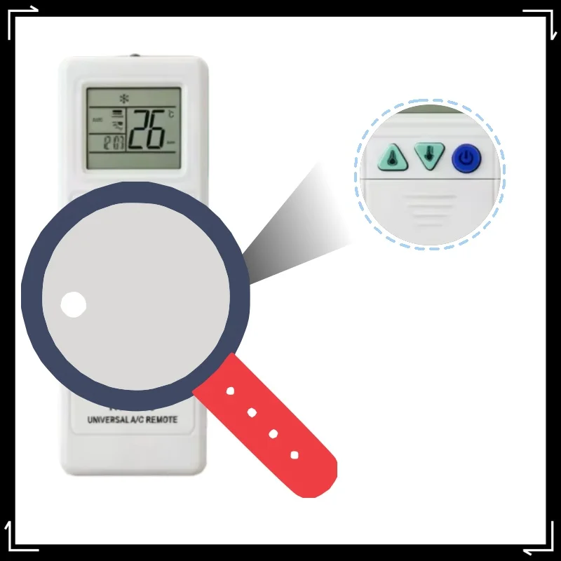 

Universal Air Conditioner Remote KT-1000 for Daikin Midea Gree Panasonic Sanyo TCL AUX