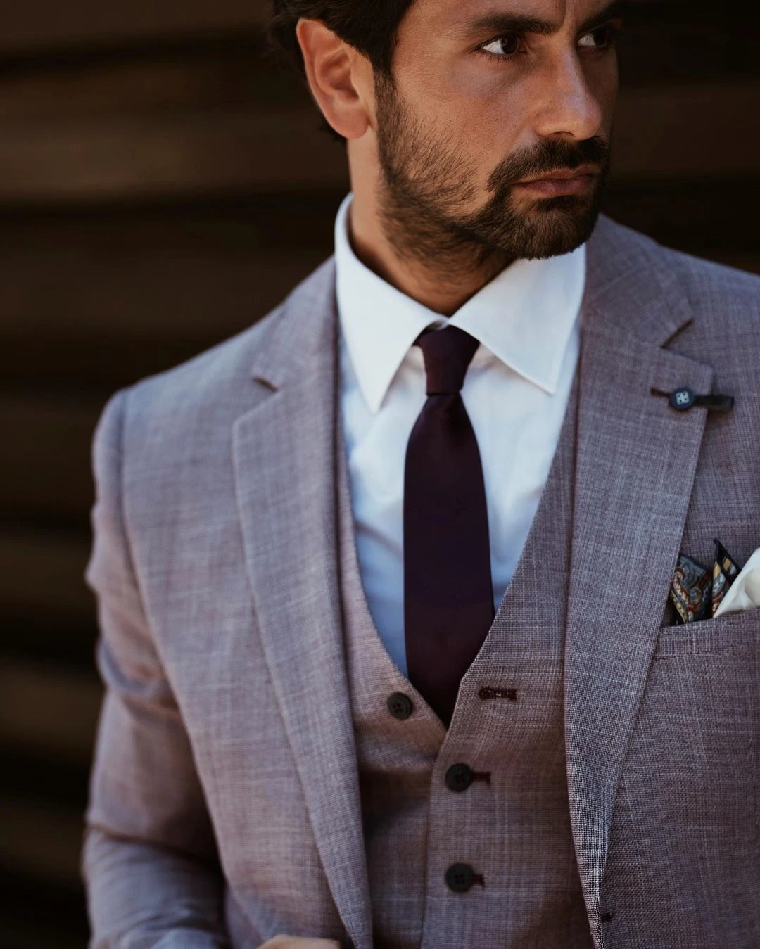 الكلاسيكية الزفاف الرجال الدعاوى زر واحد مصممة خصيصا الأعمال 3 قطع سترة سترة السراويل مصمم مناسبة رسمية الدعاوى حسب الطلب