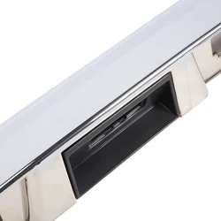 Car Silver Rear Trunk Lid Trim Cover Trim Accessories Parts Kits For Nissan X-Trail Xtrail T31 2008-2013