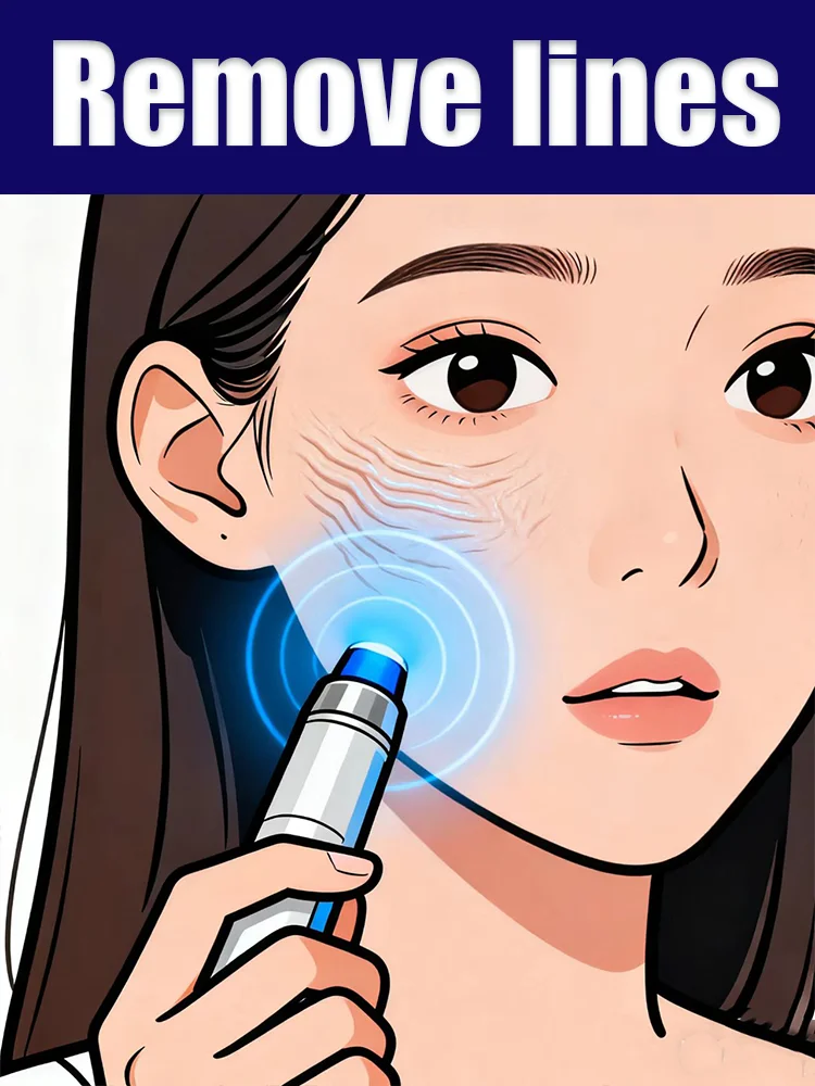 

Blue light pen for face to moisturize skin and improve complexion.