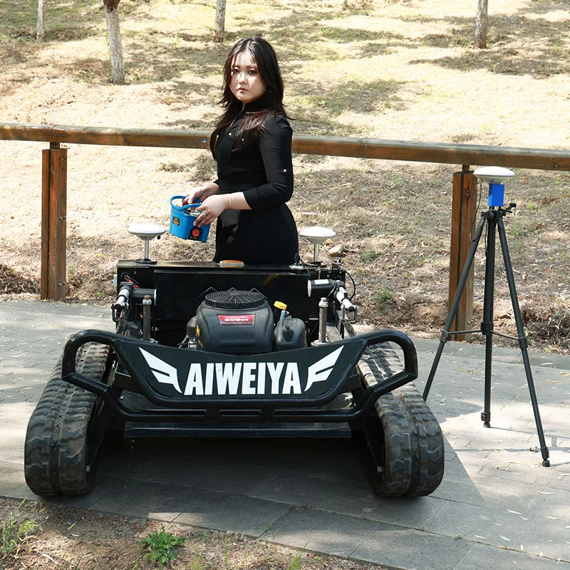 

Customized Efficient GPS Remote Control Lawn Mower Labor Saving Cutter For Ecological Greening Farm Orchard
