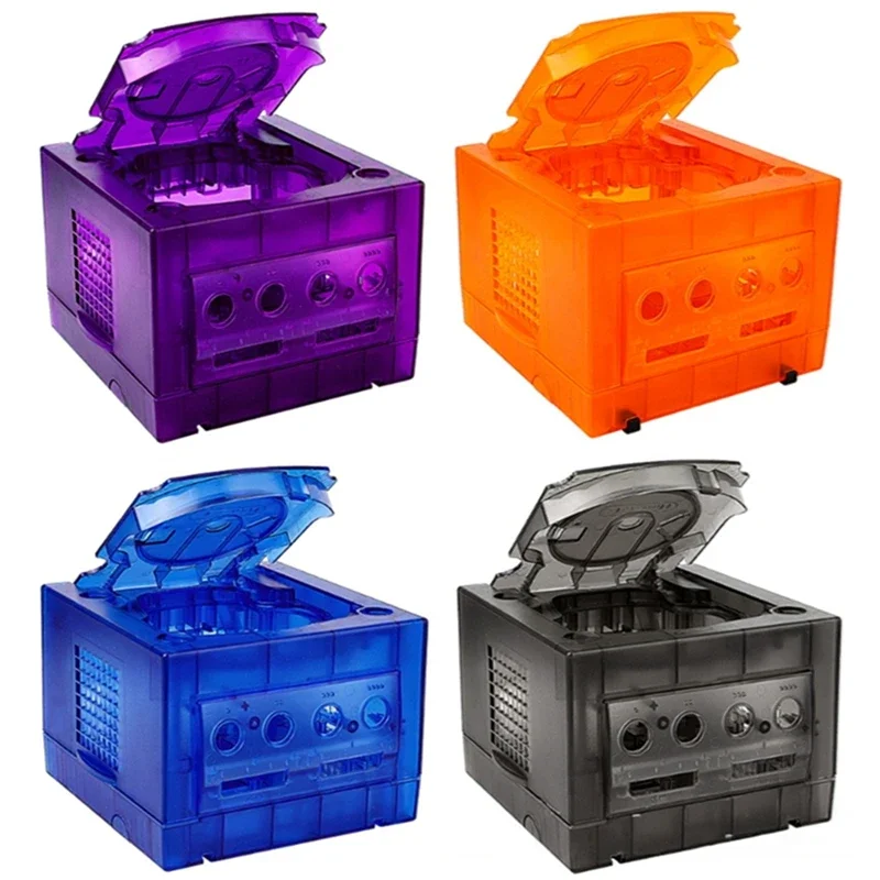 8 kolorów przezroczystej obudowy do konsoli Gamecube NGC Retro – zamiennik obudowy, przezroczyste etui DOL-001 DOL-101 — zdjęcie produktu 2