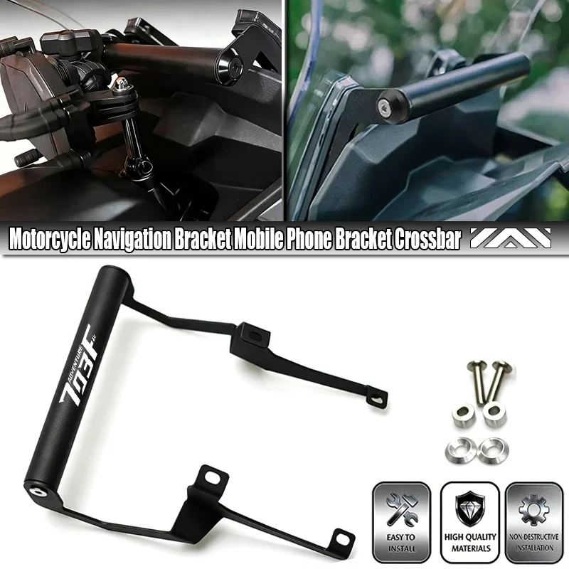 Fit For ZONTES 703F F703 703 F Motorcycle Navigation Bracket Mobile Phone Bracket Crossbar Travel Bracket Modified Accessories