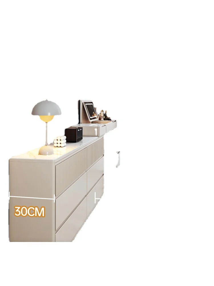 The right di, ultra-thin chest of drawers, dresser, integrated combination, 30cm bedroom, extremely narrow bedside table,