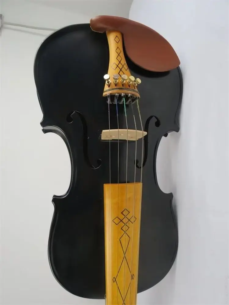 4/4 Full Size 5 Strings Violin Electric and Acoustic Dual Use Nice Tone for Student and Professional Player