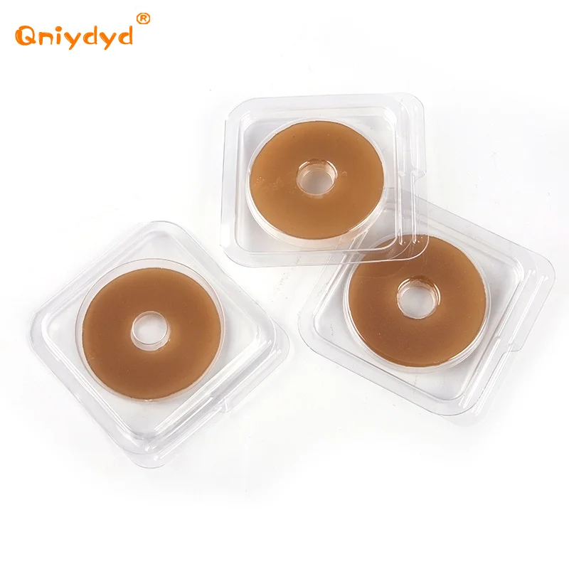 5PCS/10PCS Colostomy Bag Leak-proof Ring Ointment Stoma Ring Stoma Care Protection Skin Stoma Ring Bottom Plate