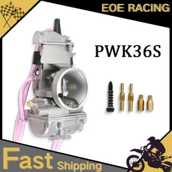 36MM PWK36S Motorcycle Carburetor Carb For Keihin PWK 36S 38S AG Air Striker 125-300CC FOR Kawasaki FOR KTM ATV Quad Scooter