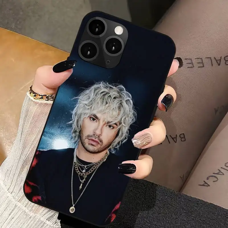 Singer Bill Tom Kaulitz Tokio Hotel Phone Case For iPhone 11 12 Mini 13 14 15 PRO XS MAX X XR 8  Plus Shell