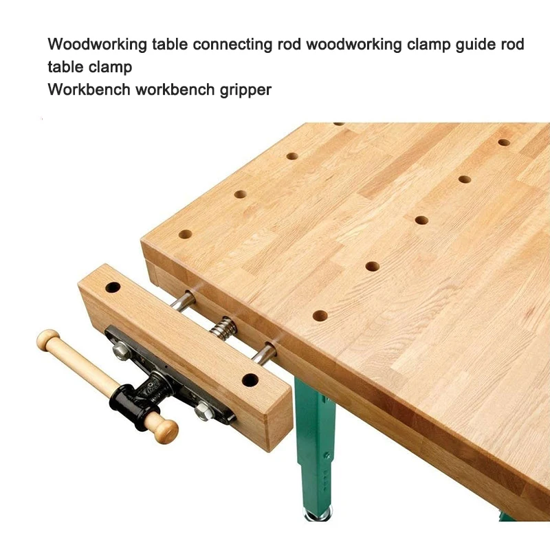 9 Inches Woodwork Table Pliers Vise Clamping Workbench  Lightweight Double Connecting Rod Fixture Suitable For Woodworking Tools