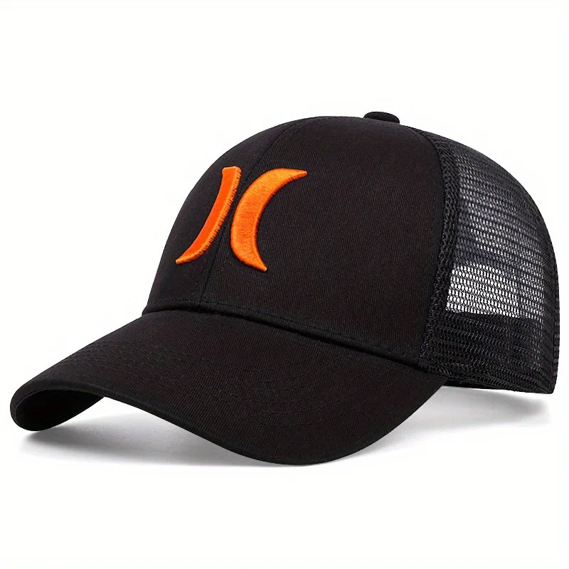 Gorra de béisbol bordada para hombres y mujeres, gorra de béisbol informal para parejas al aire libre, gorra de pato bordada con letras, moda para hombres y mujeres